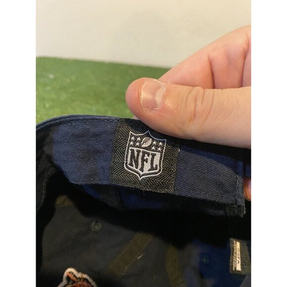 Chicago Bears hat cap strap back blue orange Forty Seven football nfl mens - Picture 9 of 9